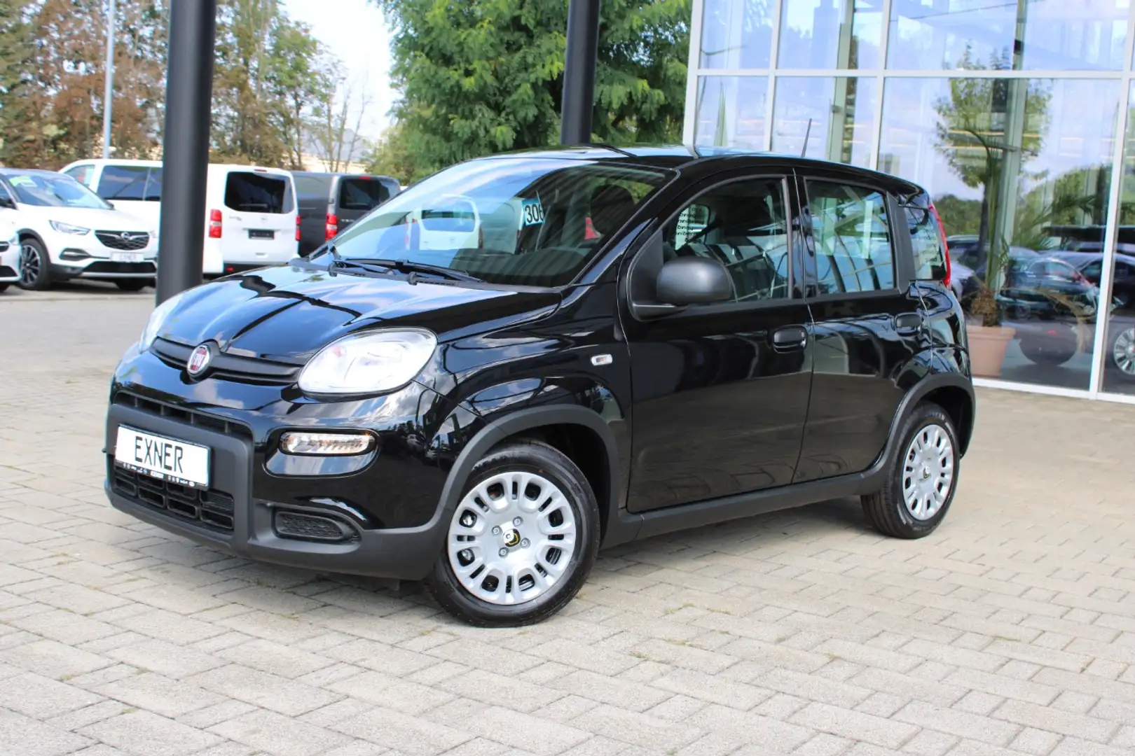 Fiat Panda Hybrid 1.0 GSE PDC hinten, Klima, DAB Schwarz - 2