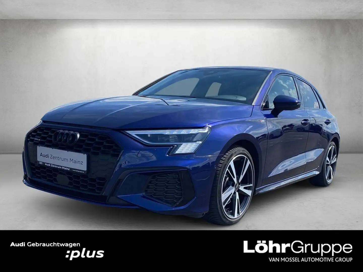 Audi A3 Sportback S line 40 TFSI quattro S tronic Blau - 1
