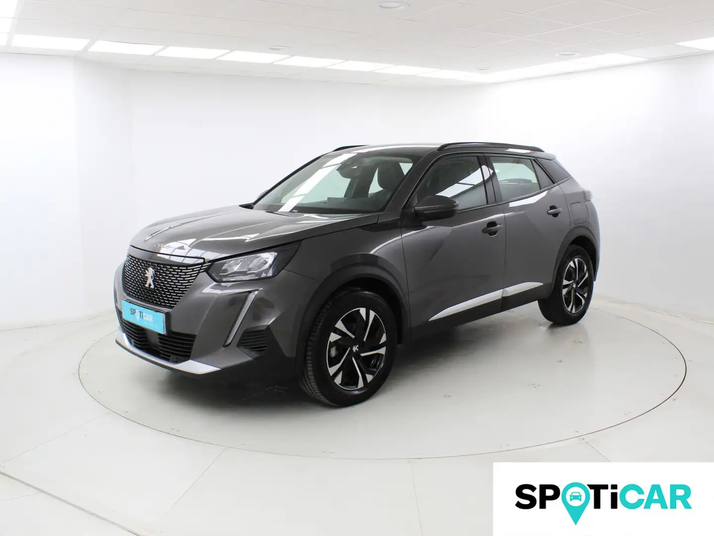 Peugeot 2008 1.2 PureTech S&S Allure EAT8 130 Gris - 2
