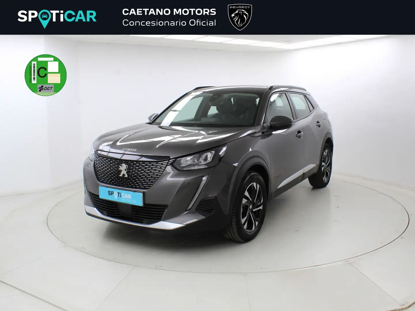 Peugeot 2008 1.2 PureTech S&S Allure EAT8 130 Gris - 1
