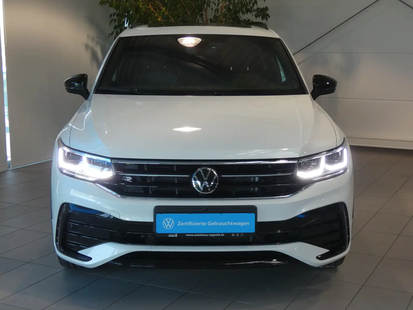 Volkswagen Tiguan Allspace 2.0 TSI R-Line 4Motion AHK PANO STHZ 360 KAMERA Weiß - 2