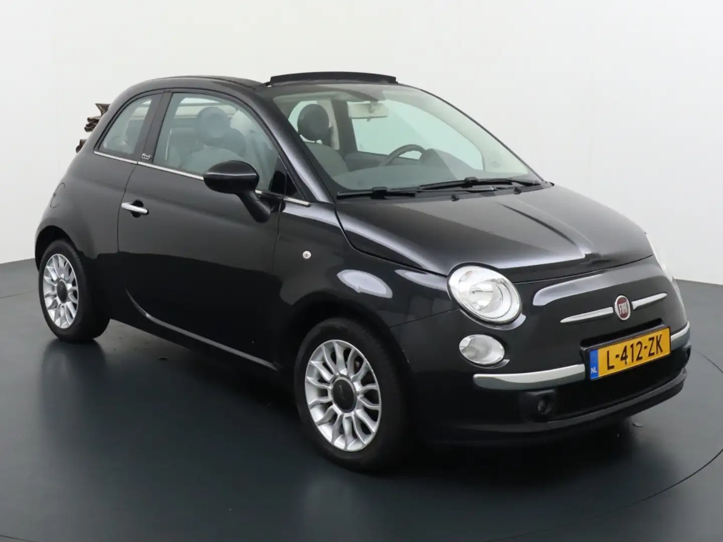 Fiat 500C 1.2 Pop | CABRIO dak | PDC | AIRCO | LMV Noir - 2