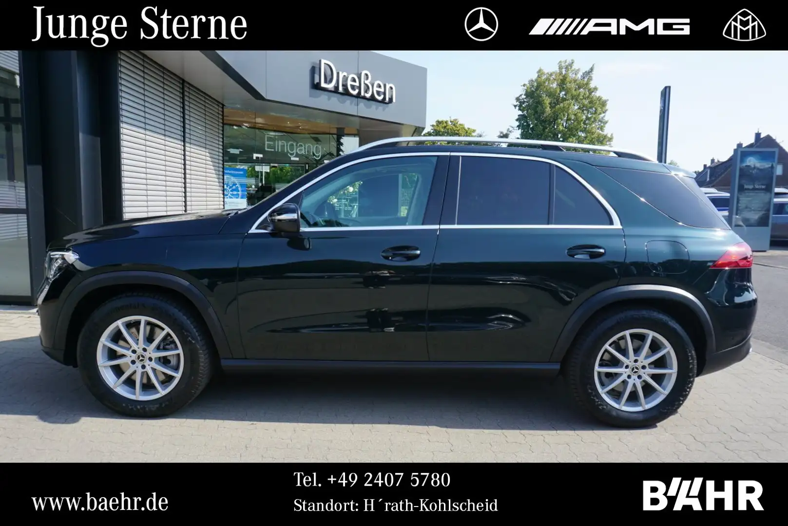Mercedes-Benz GLE 350 GLE 350 de 4M MBUX/Multibeam/Pano/AHK/RFK/LMR19" Grün - 2