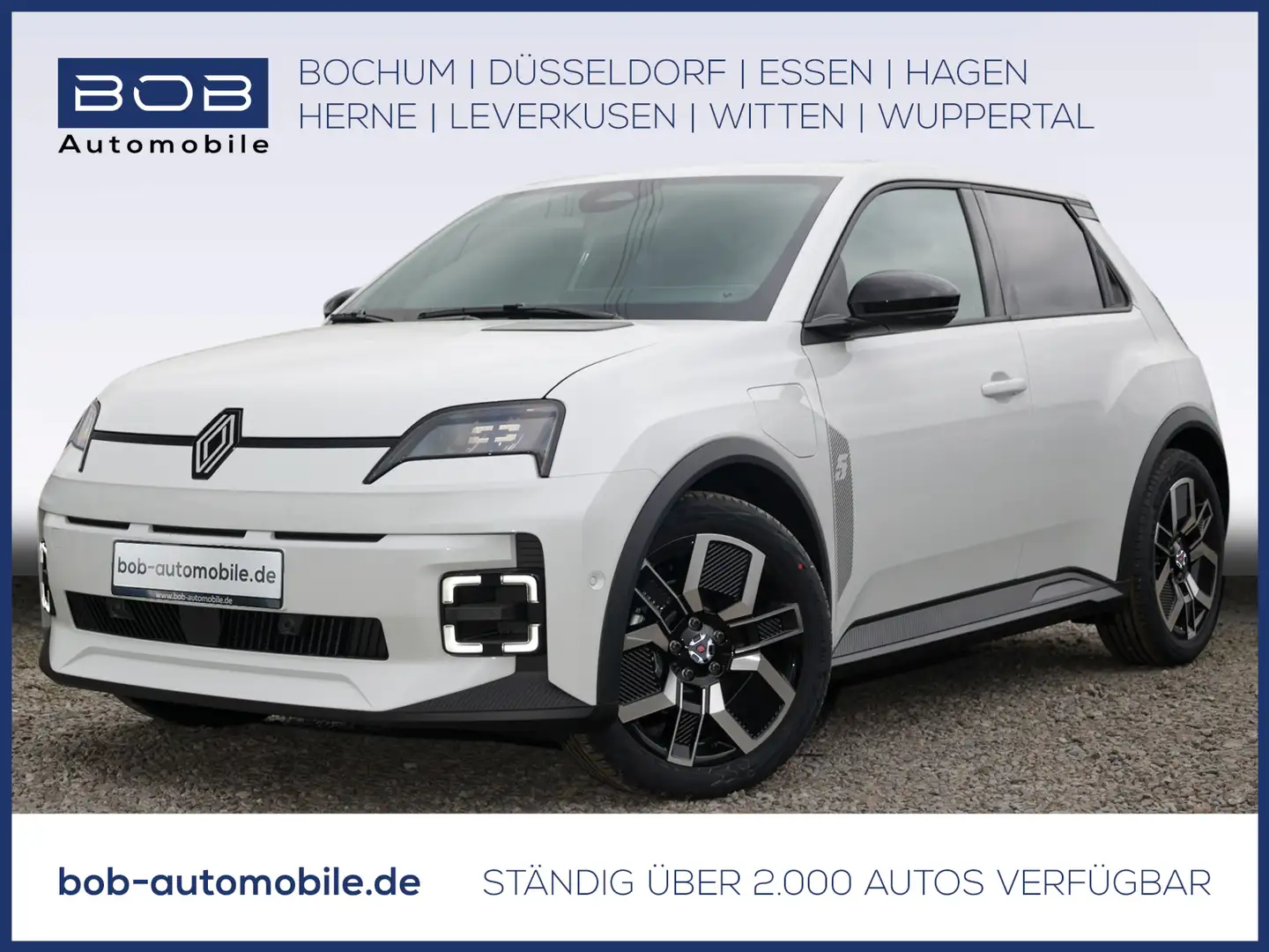 Renault R 5 E-Tech Techno 120 Urban Range NAVI PDC RFK Blanc - 1