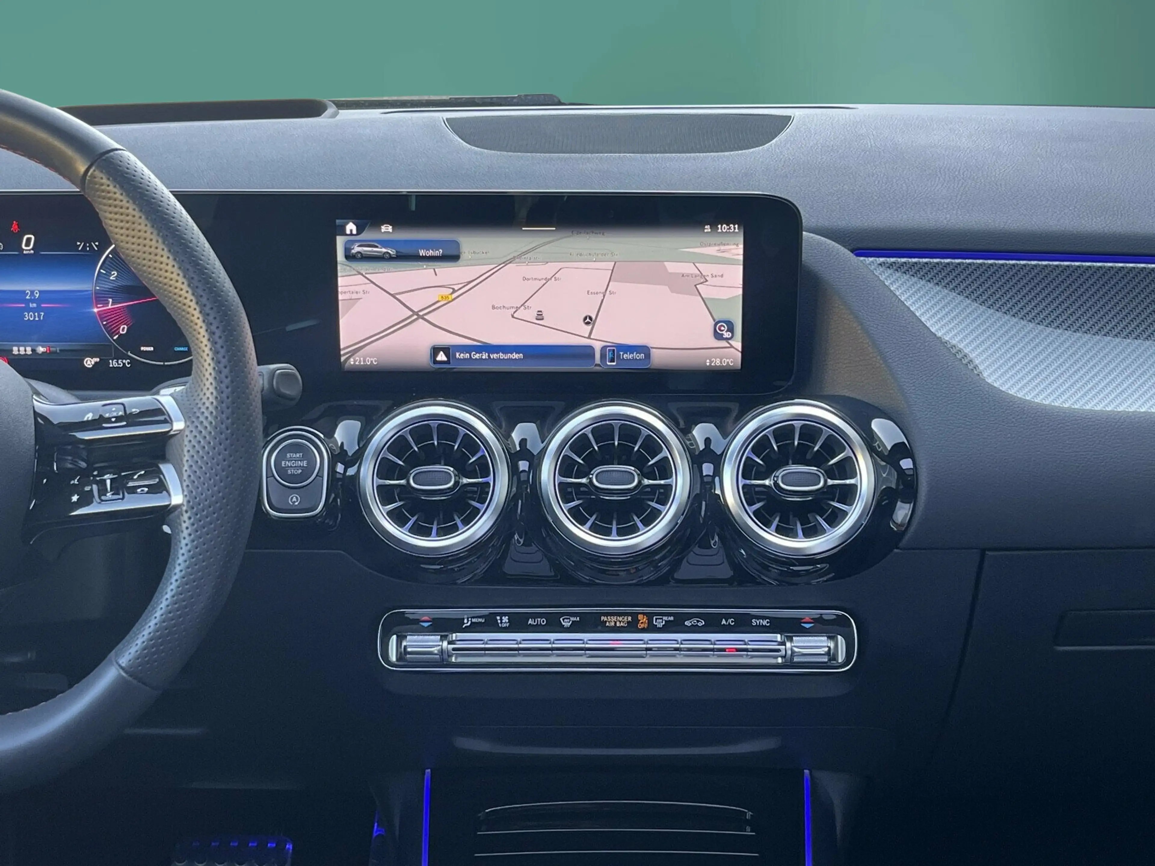 Mercedes-Benz B 200 B 200 AMG+AHK+PANO+360°+HUD+MEMO+KEYL+EASYP+MLED — photo 13