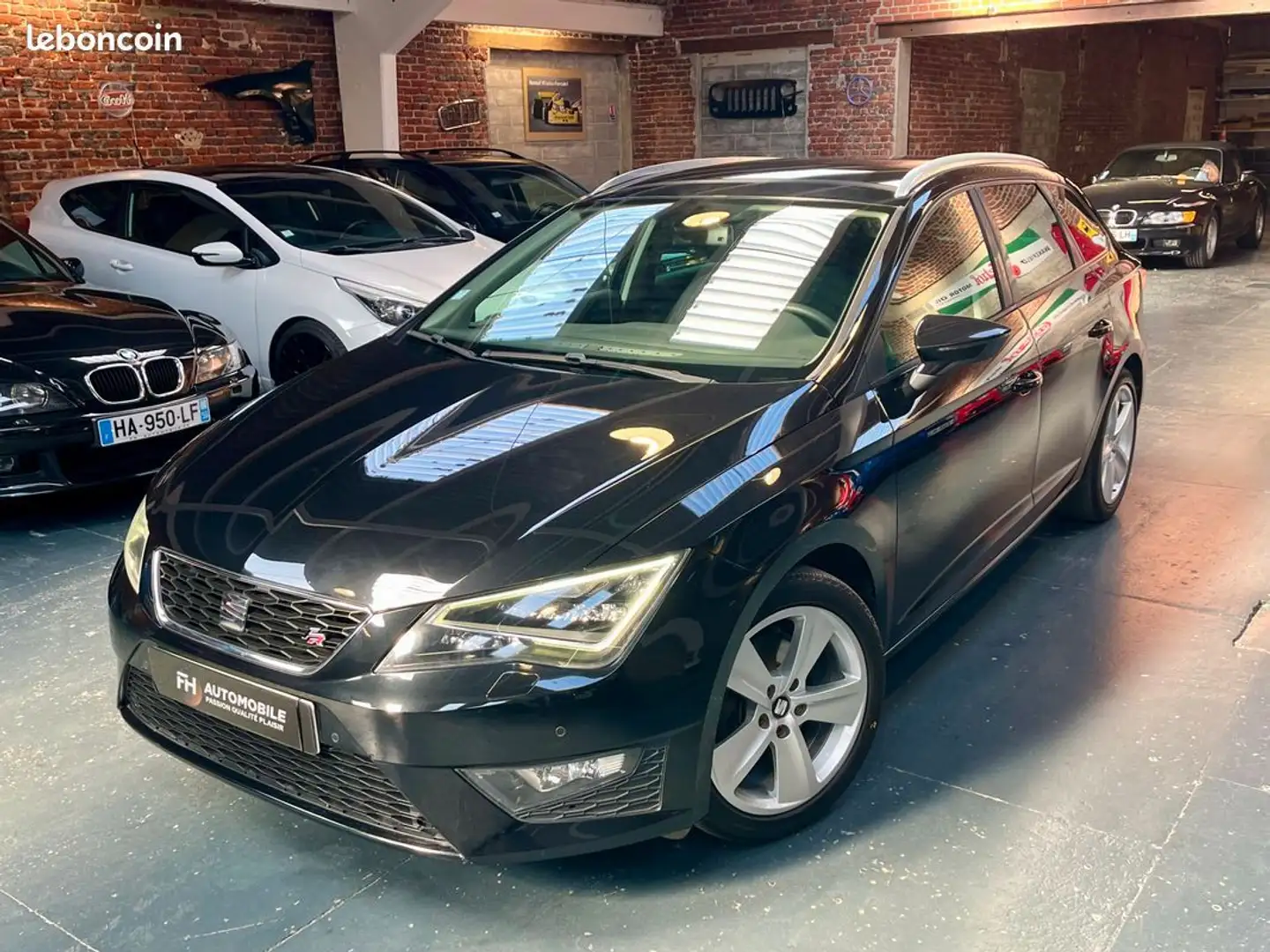 SEAT Leon FR 1.4 TSI 125– 57700km • Première main Finition H Noir - 1