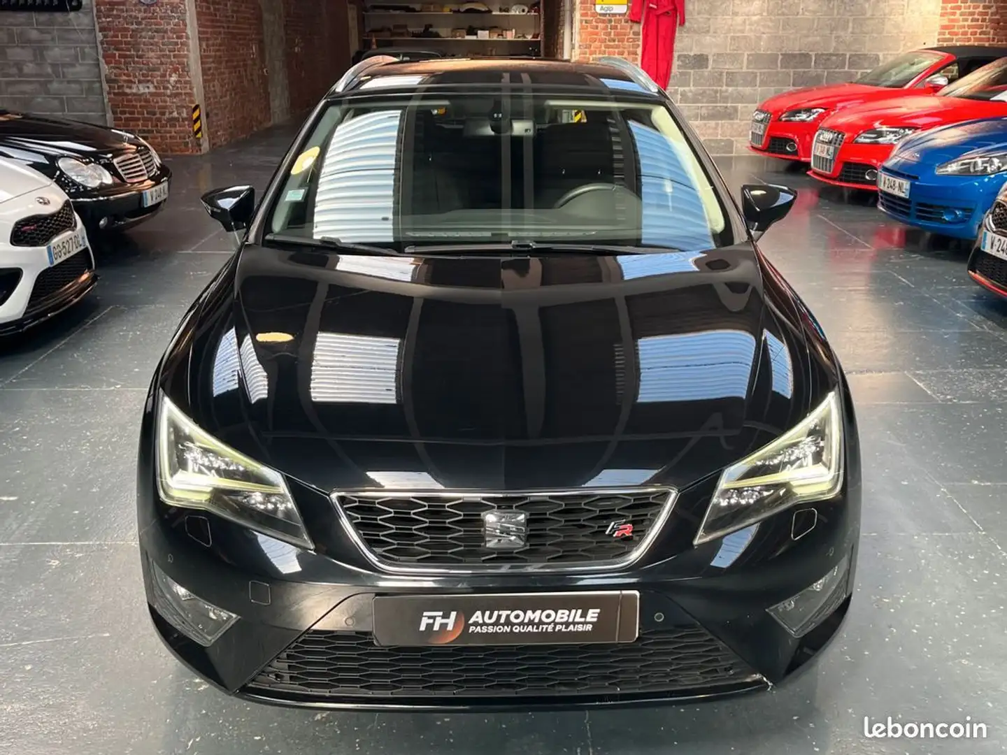 SEAT Leon FR 1.4 TSI 125– 57700km • Première main Finition H Noir - 2