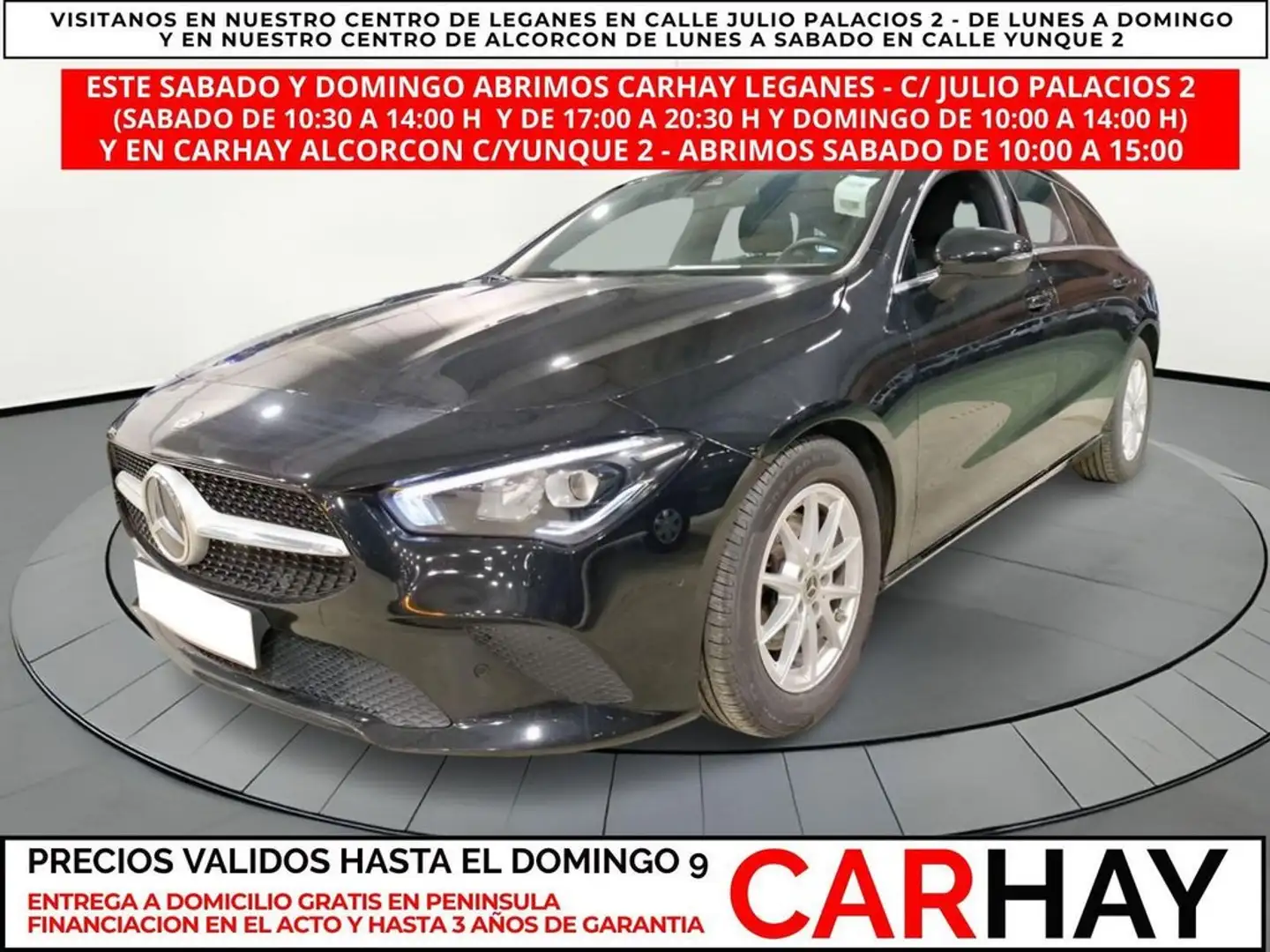 Mercedes-Benz CLA 180 2.0 D BUSINESS SOLUTION Negro - 1