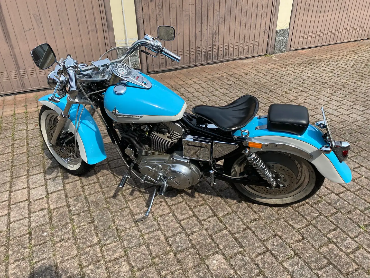 Harley-Davidson XL 1200 Albastru - 2
