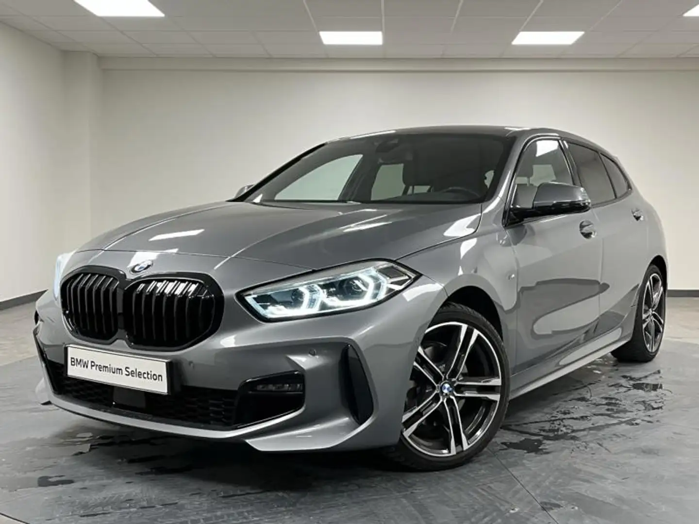 BMW 118 118dA 150ch M Sport Gris - 1