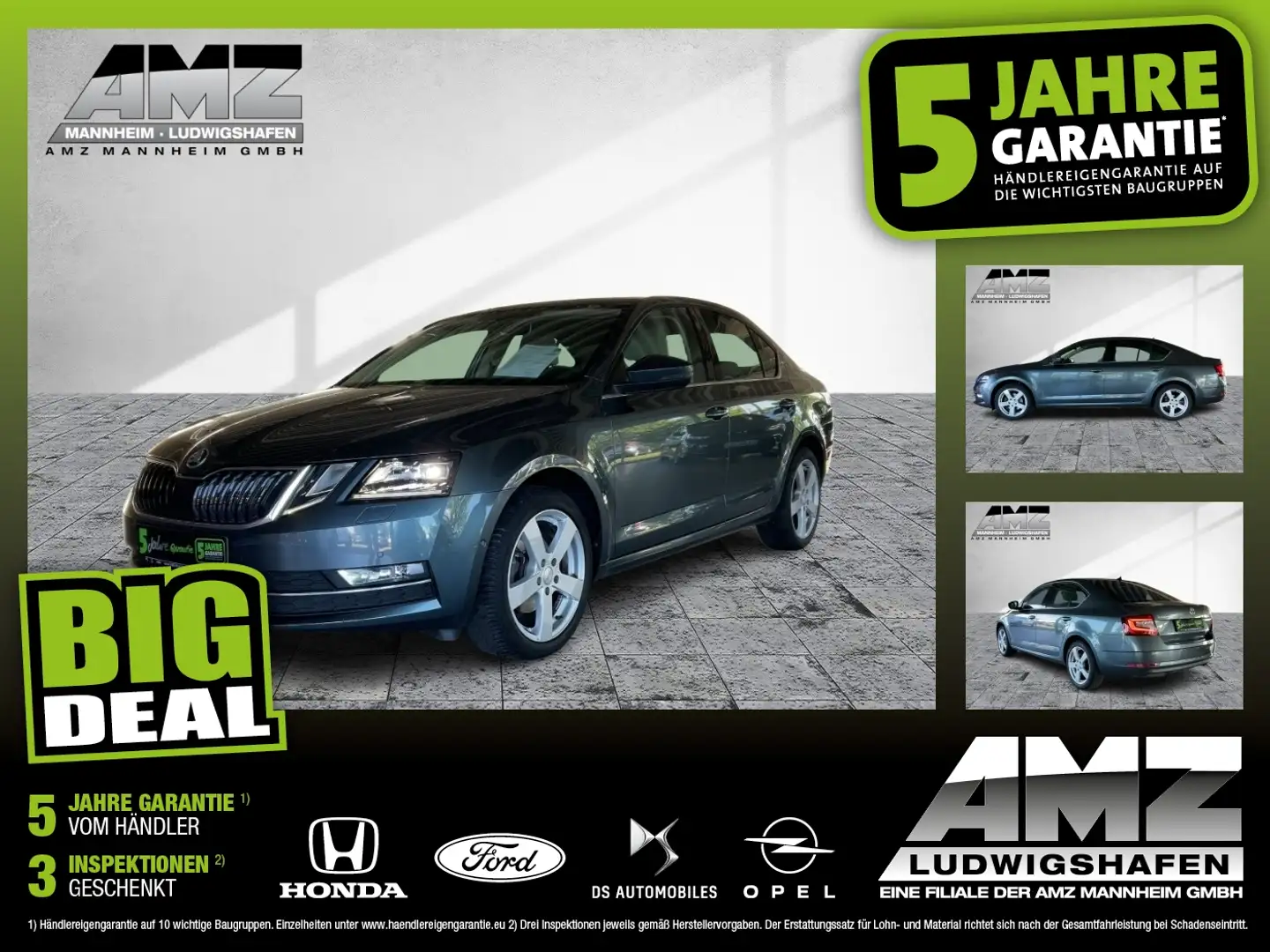 Skoda Octavia 1.0 TSI Style Grijs - 1