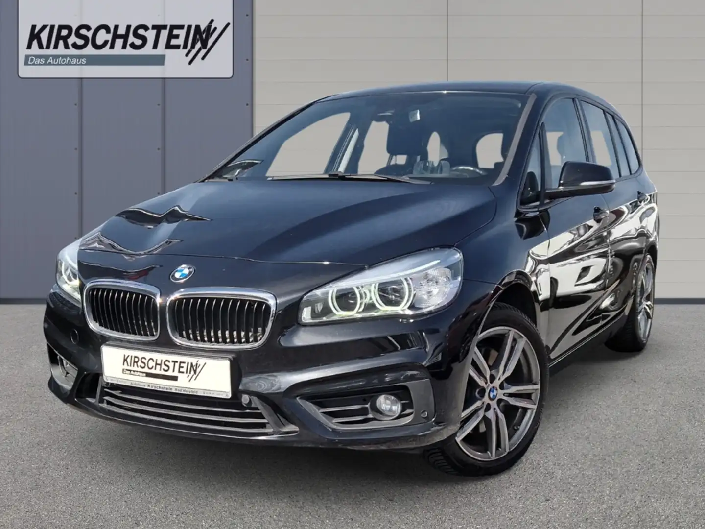 BMW 220 Gran Tourer d Advantage AHK WR Navi LED PDC HUD Negro - 1