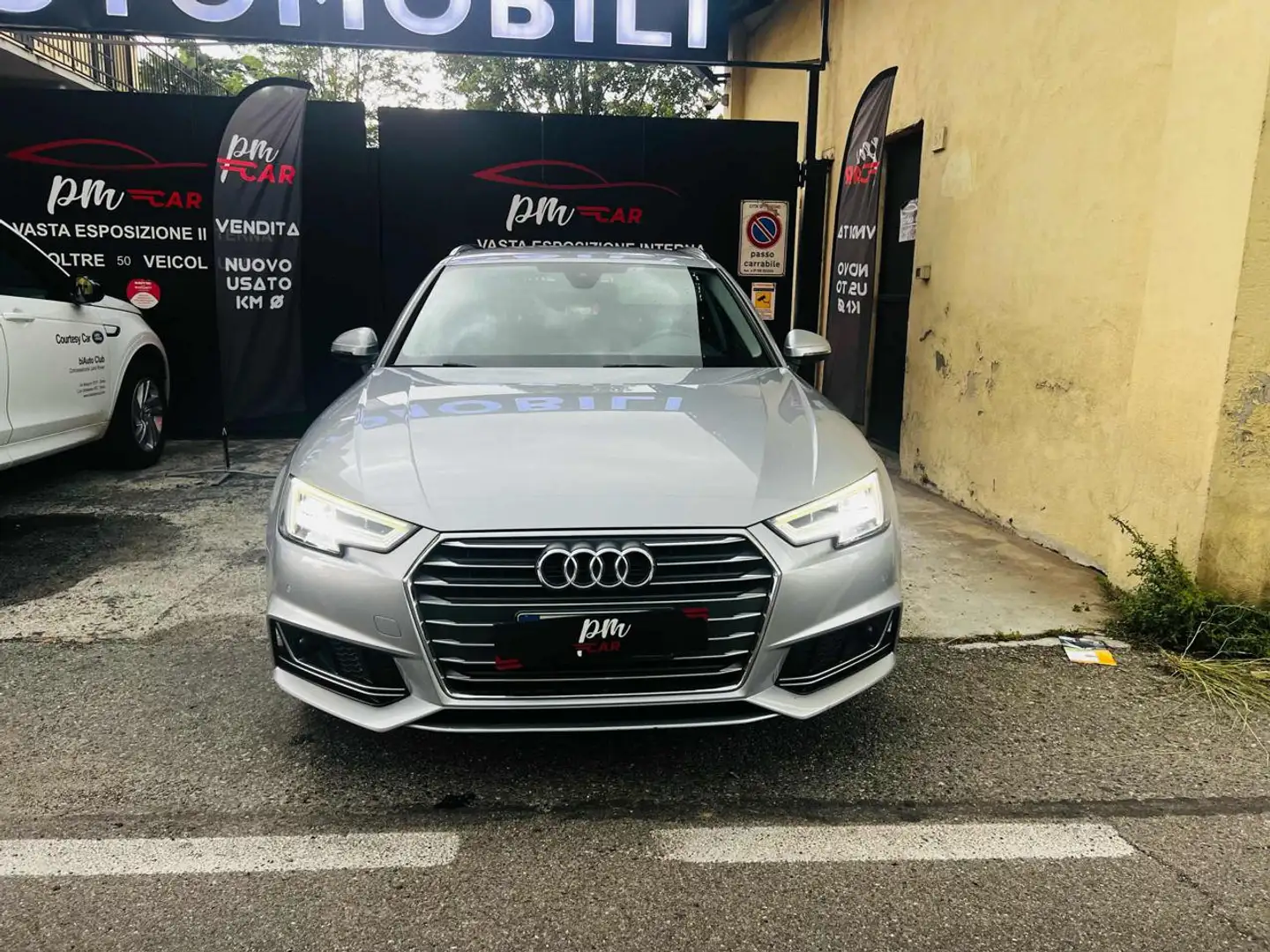 Audi A4 Avant 2.0 TFSI g-tron S line edition Argent - 2
