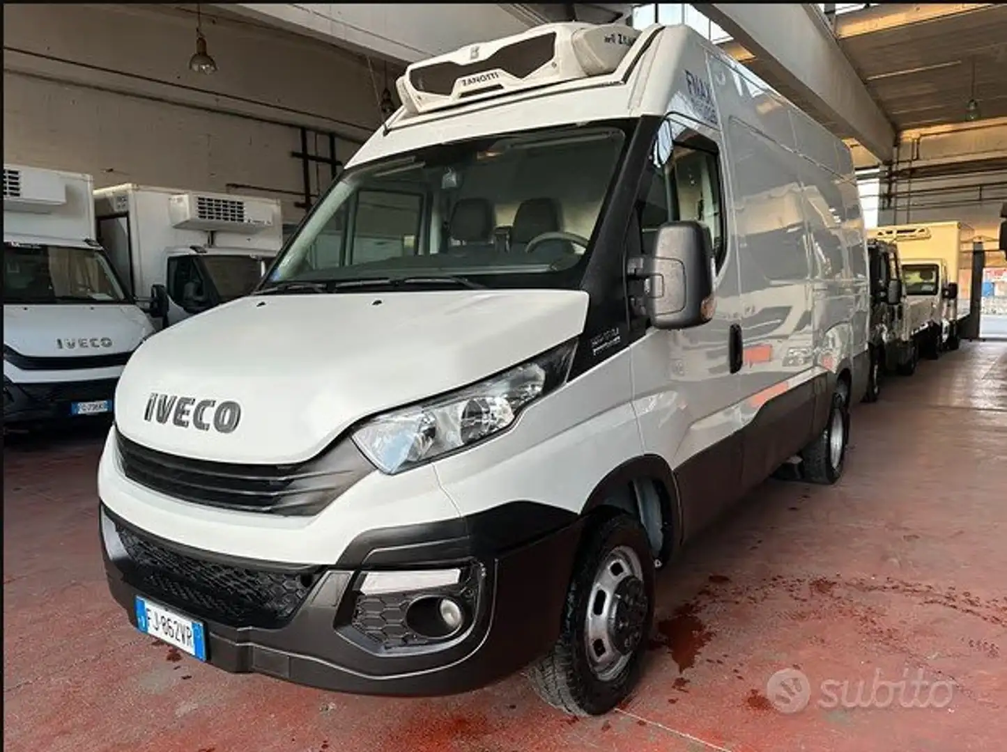 Iveco daily gemellato frigo euro6 Blanc - 1