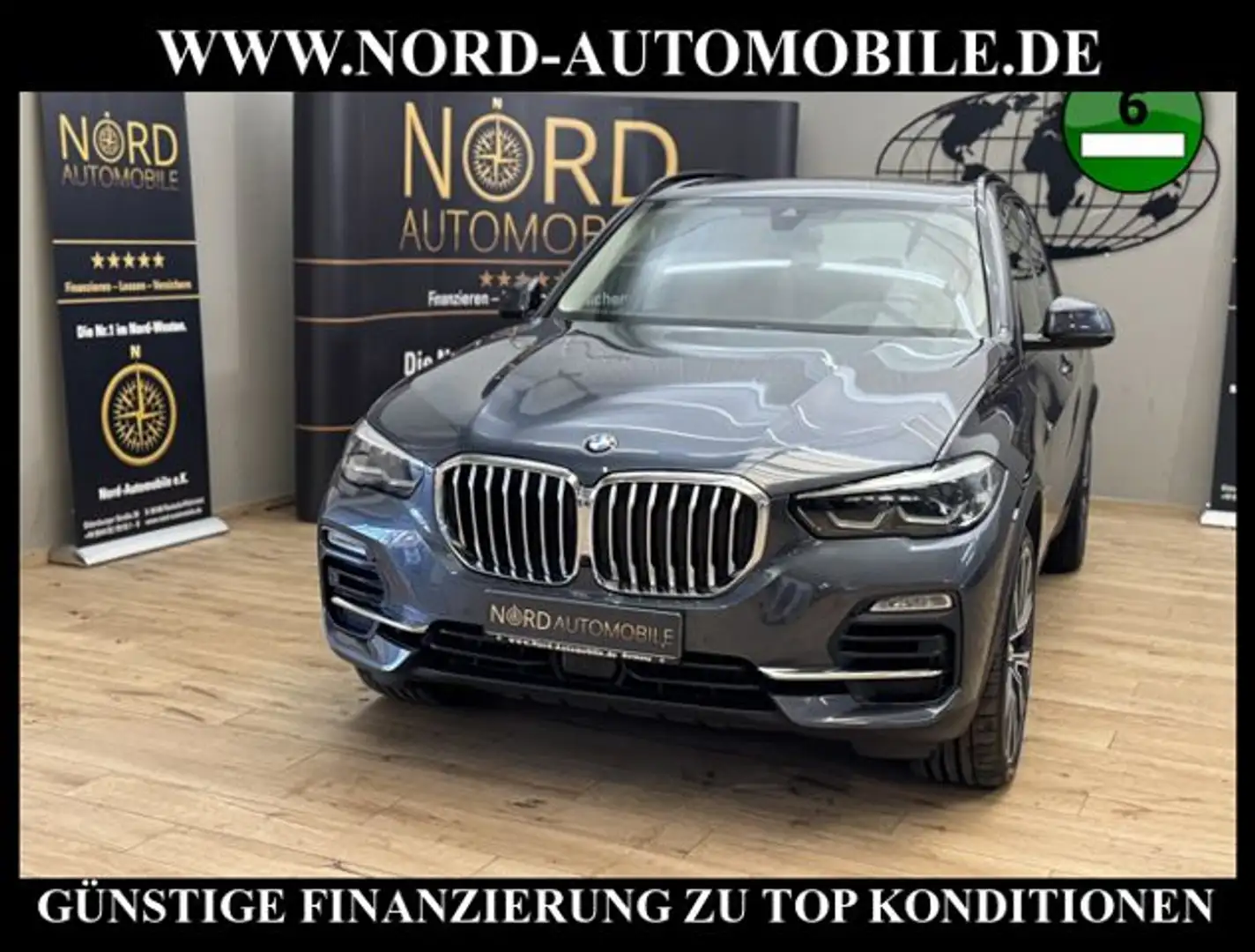 BMW X5 xDrive 40i SPORT-AUTOM *22 ZOLL*AHK*PANO* Grau - 1