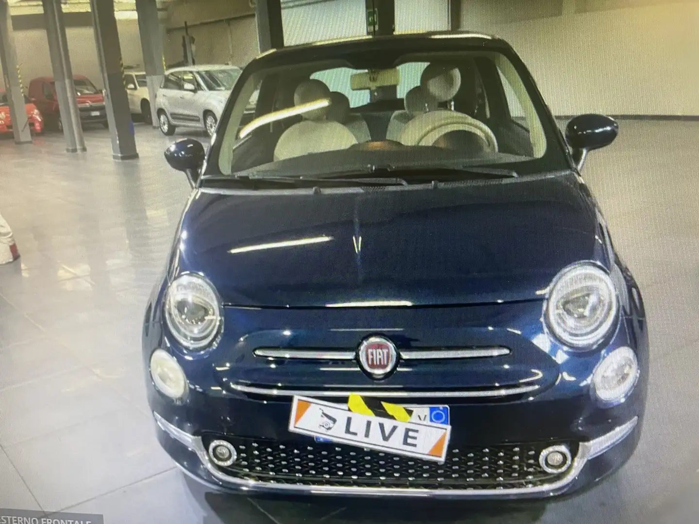 Fiat 500 500 1.2 Lounge 69cv my20 - Nessun vincolo - Blu/Azzurro - 1