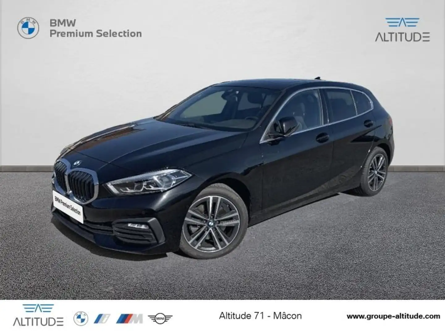 BMW 118 118dA 150ch Business Design 8cv Noir - 1