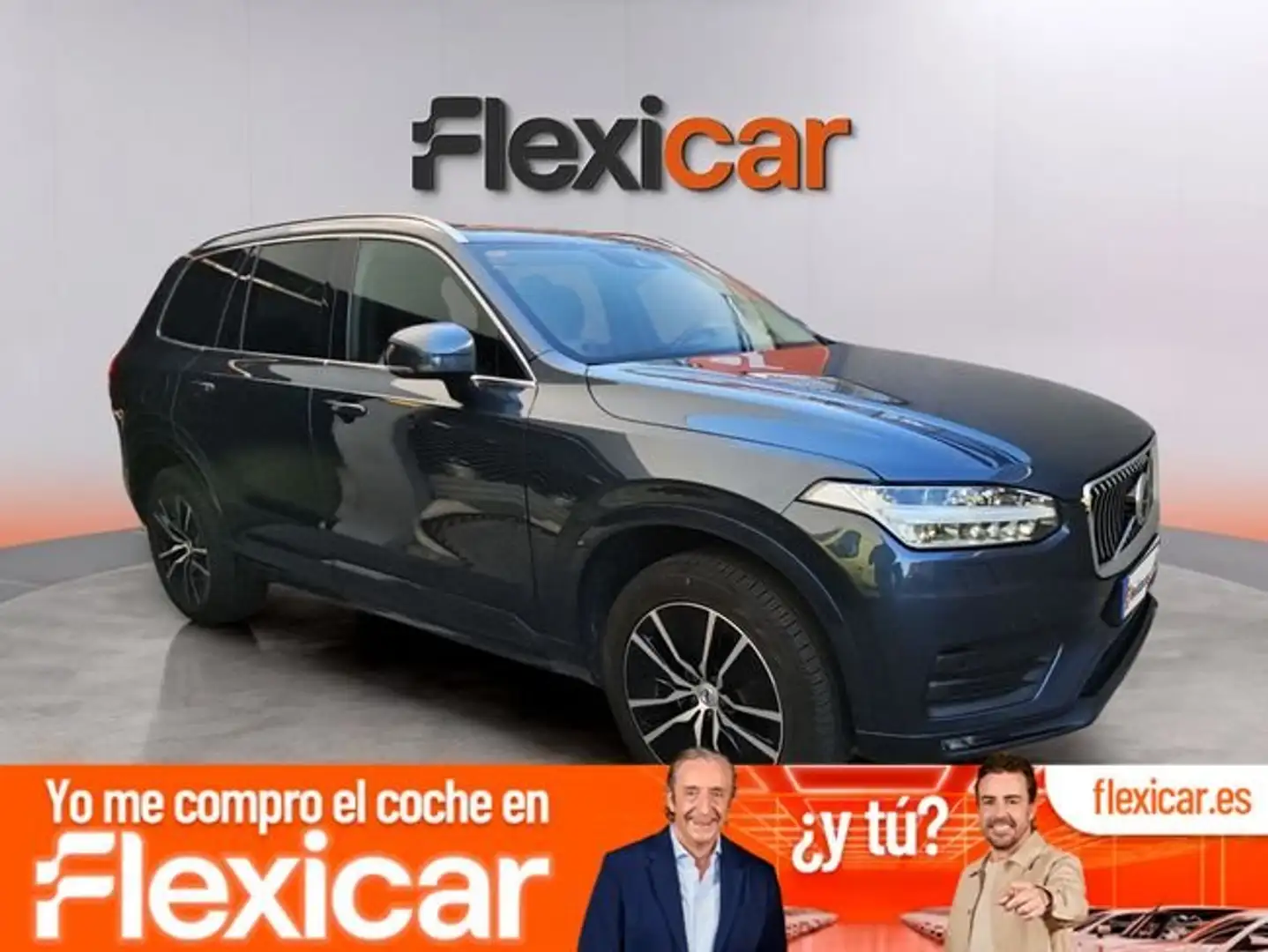 Volvo XC90 2.0 B5 D AWD Momentum 5 Asientos Auto Gris - 1