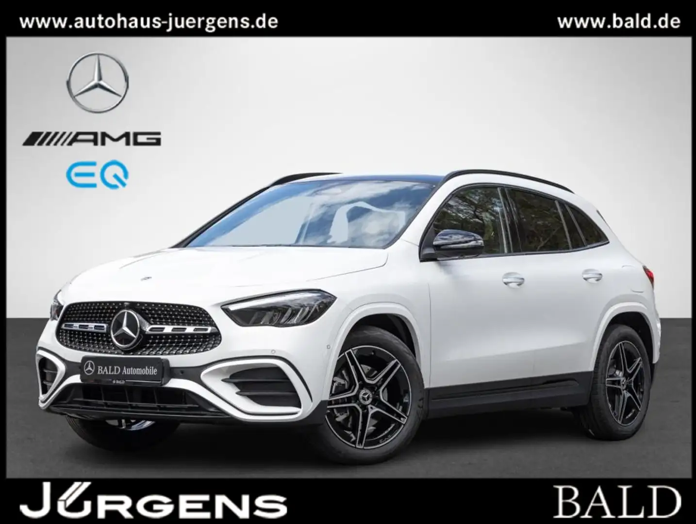 Mercedes-Benz GLA 200 AMG/Wide/LED/Pano/AHK/360/Easy/Night/19" Blanco - 1