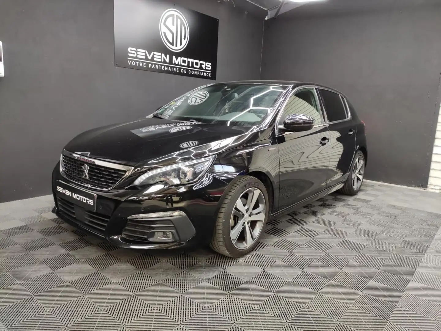 Peugeot 308 1.5 BlueHDI 130CV GT LINE -  Historique complet -  Zwart - 2