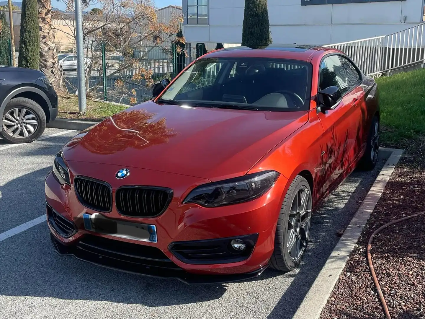 BMW 220 SERIE 2 COUPE F22 LCI Coupé 184 ch BVA8 Sport Portocaliu - 2