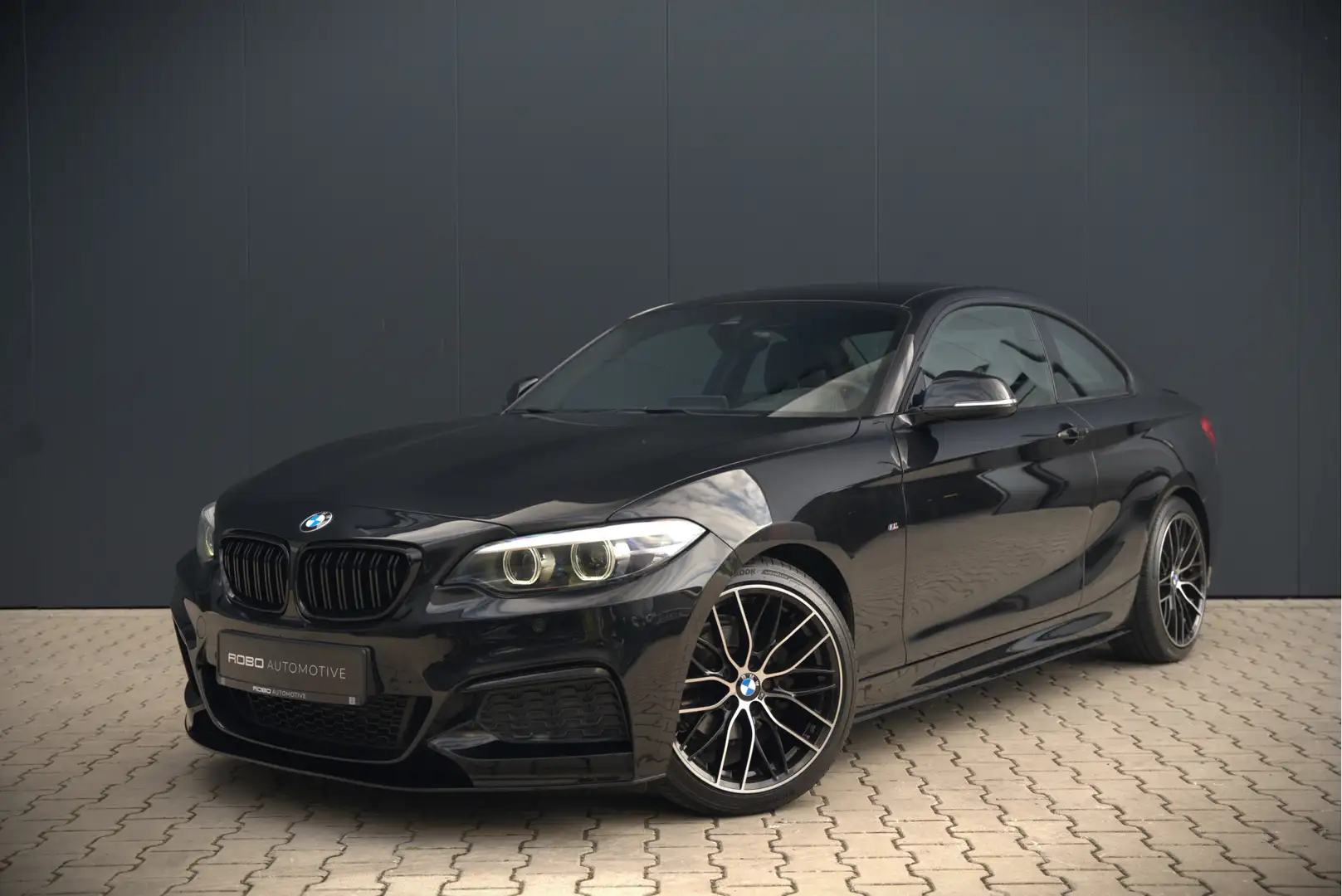 BMW 218 2-serie Coupé 218i High Executive M Sport | M Perf Negro - 1