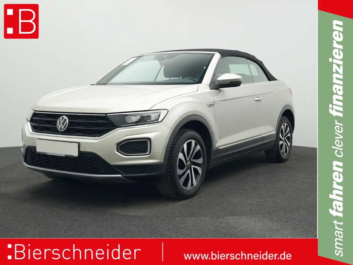 Volkswagen T-Roc Cabrio 1.5 TSI Active NAVI ACC LED PDC Silber - 1