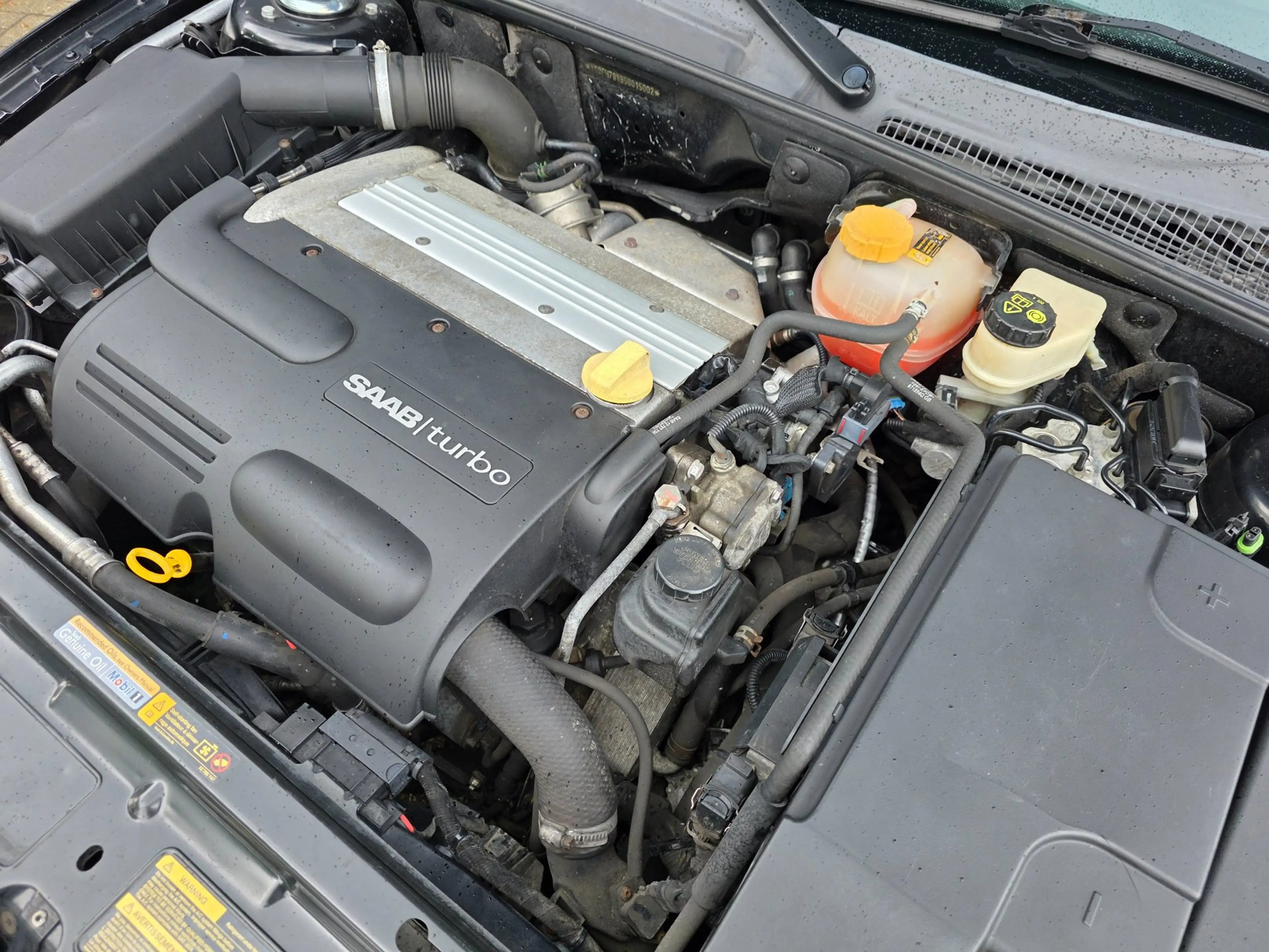 Saab 9-3 Cabrio 2.0T Aero, automaat, turbo vervangen, bijte — photo 15