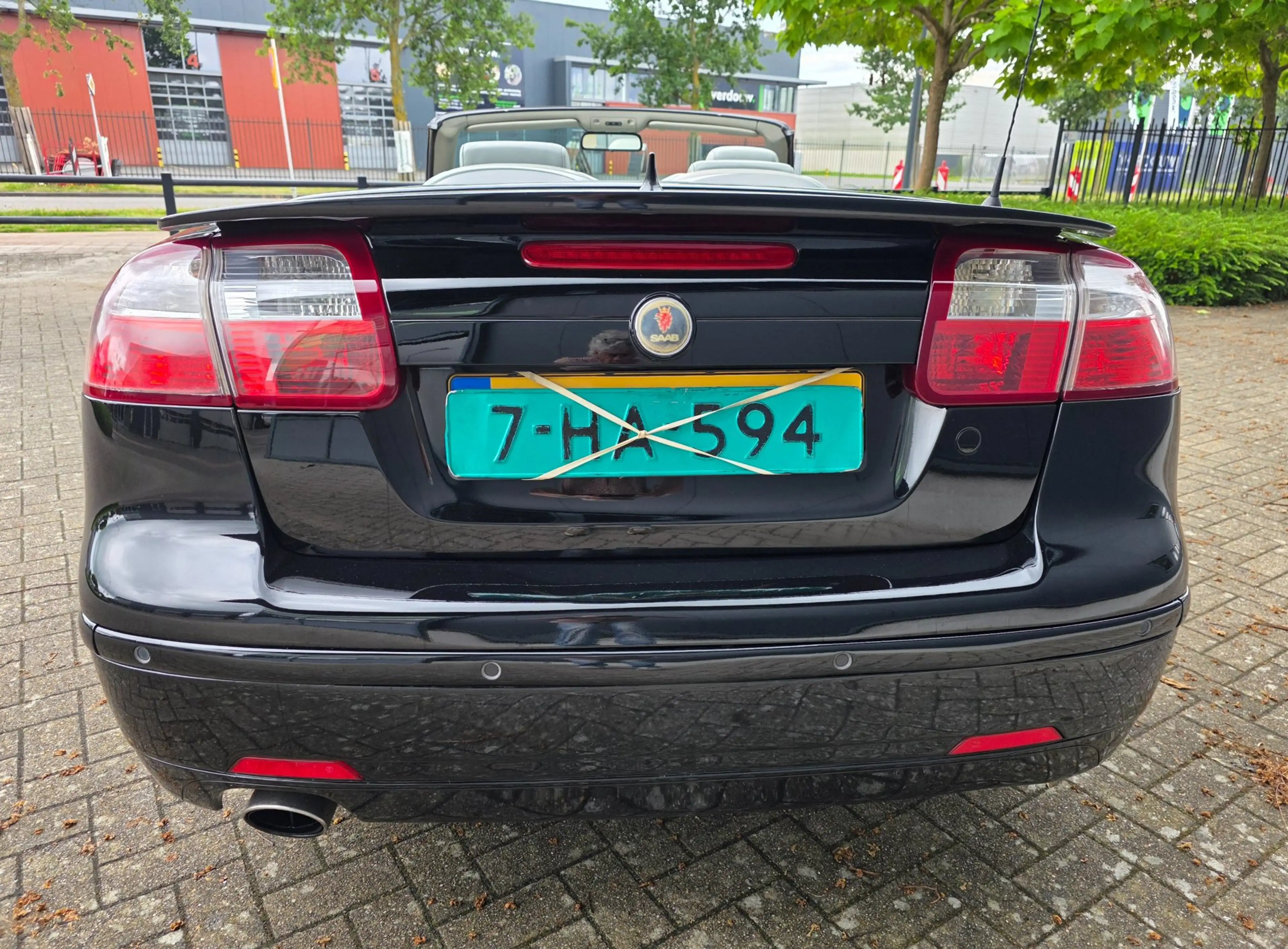 Saab 9-3 Cabrio 2.0T Aero, automaat, turbo vervangen, bijte — photo 5