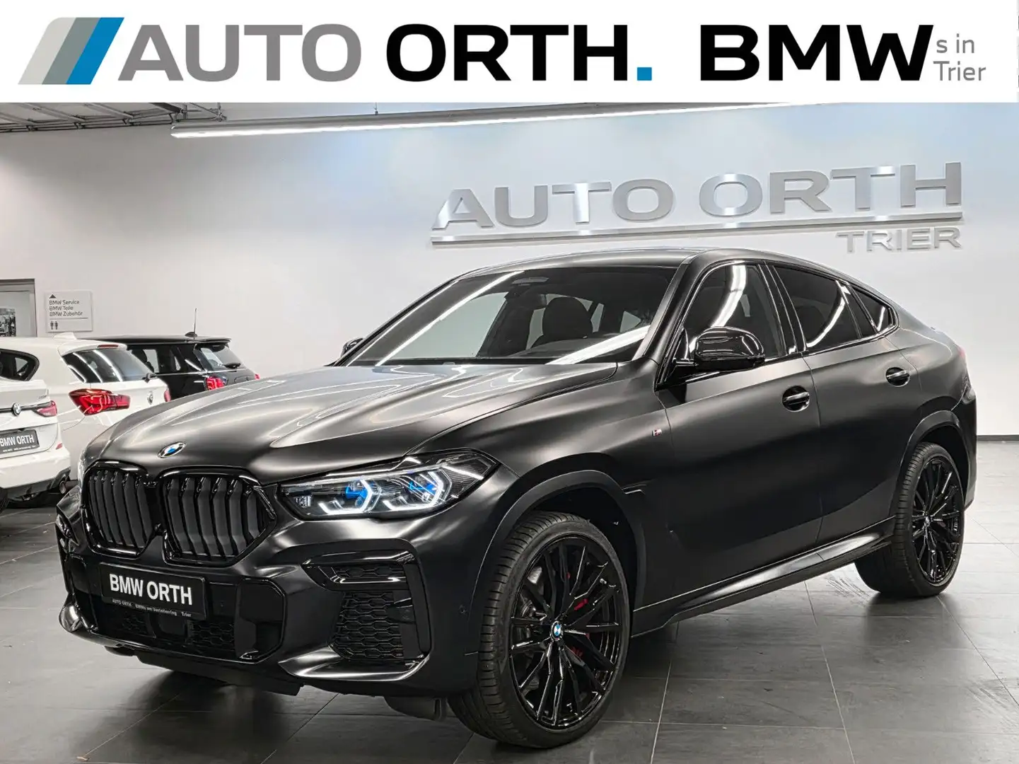 BMW X6 M i *INDIVIDUAL* ST-HZG SKY-L ACC LASER 360° Noir - 1