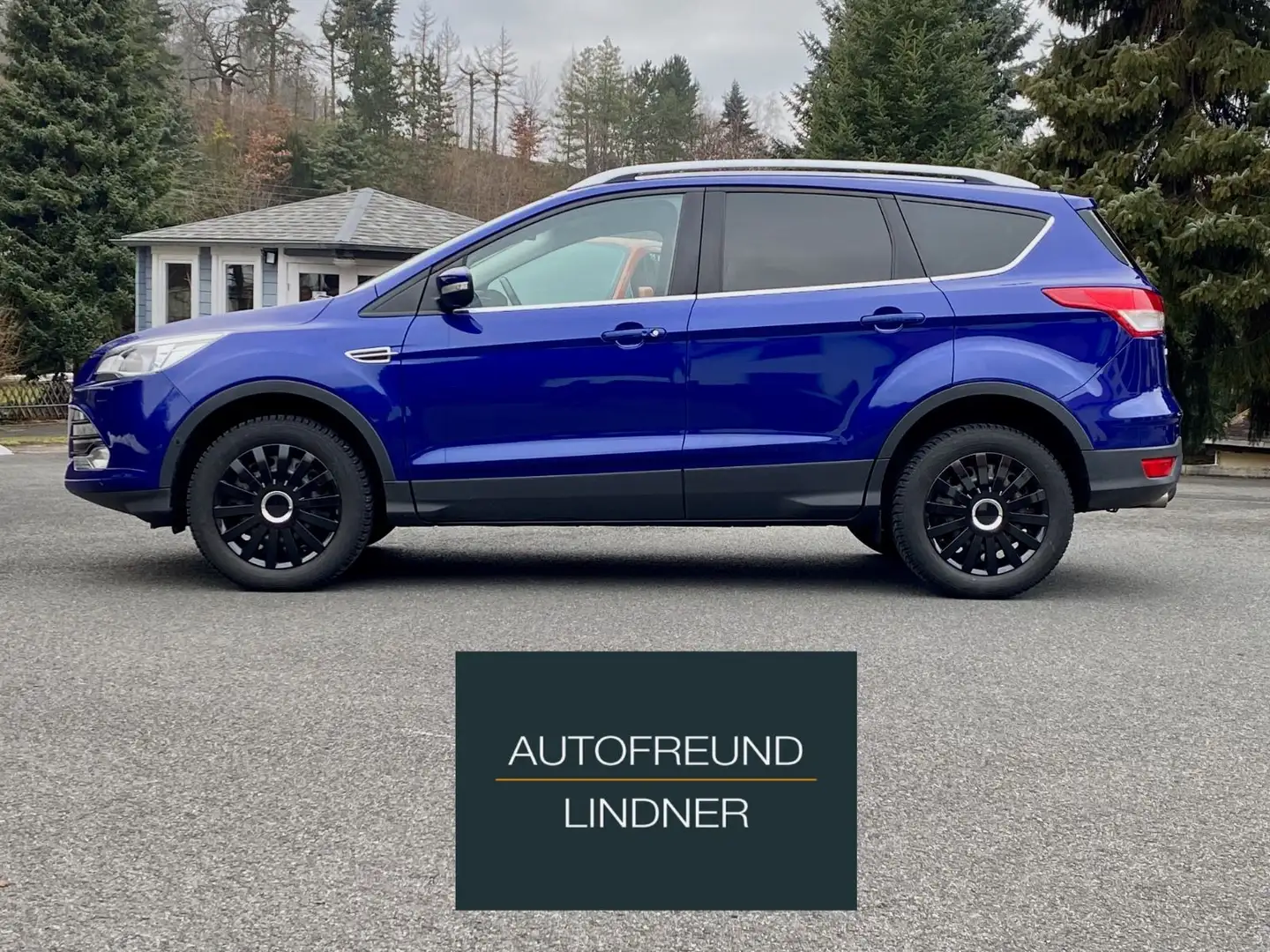 Ford Kuga Titanium 4x4 Allrad AHK Bleu - 1