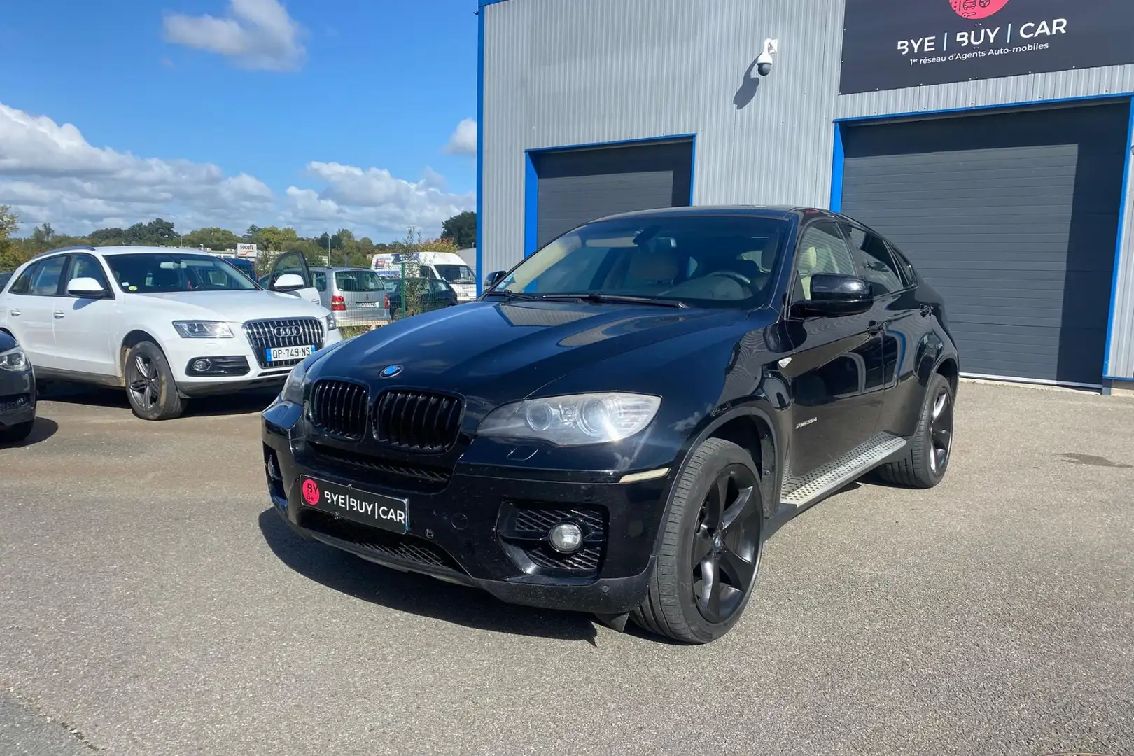 BMW X6 xDrive 35d BVA Luxe 286 CH TBE CUIR BEIGE TOIT OUVRANT Garantie 12 Mois Zwart - 1