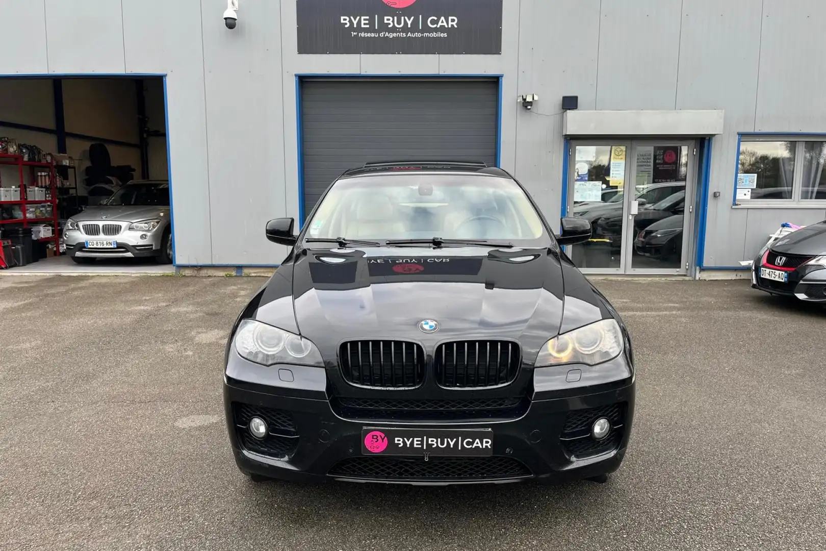 BMW X6 xDrive 35d BVA Luxe 286 CH TBE CUIR BEIGE TOIT OUVRANT M57 Garantie 12 Mois Negro - 2