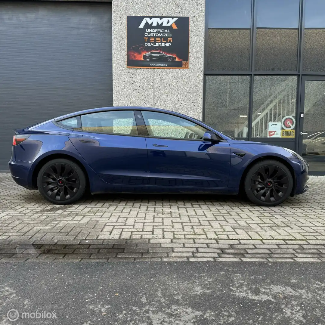 Tesla Model 3 SR BLAUW + MiC MMX PACK LFP BATTERIJ Blauw - 2