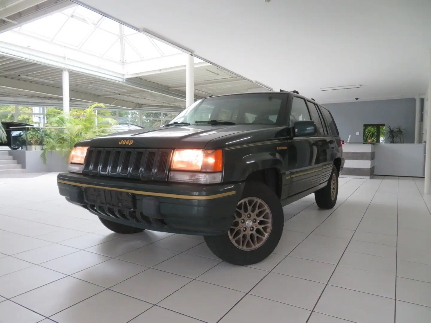 Jeep Grand Cherokee 4.0i Limited Aut. Leder Klima Grün - 1