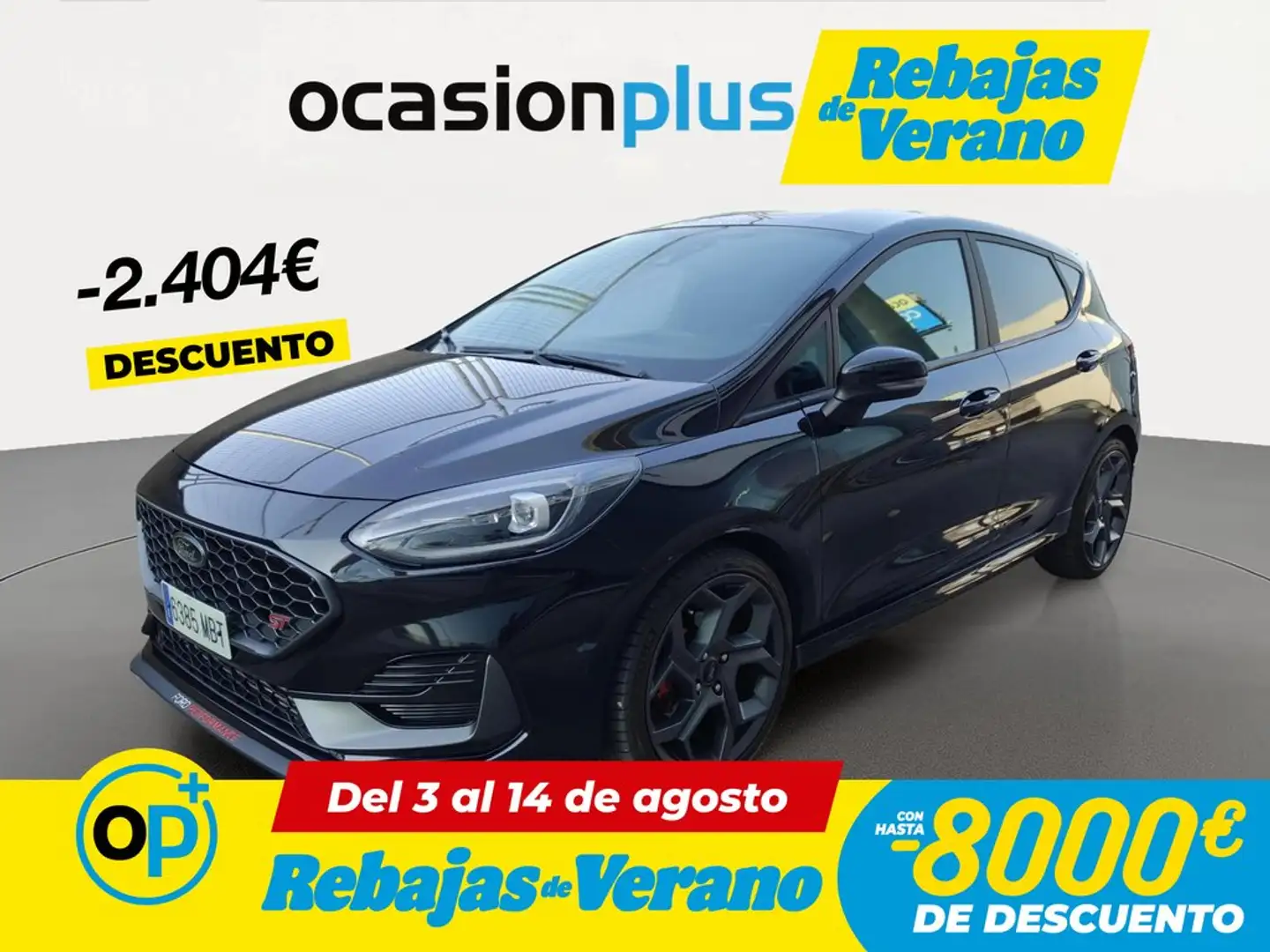 Ford Fiesta 1.5 Ecoboost ST Negro - 1