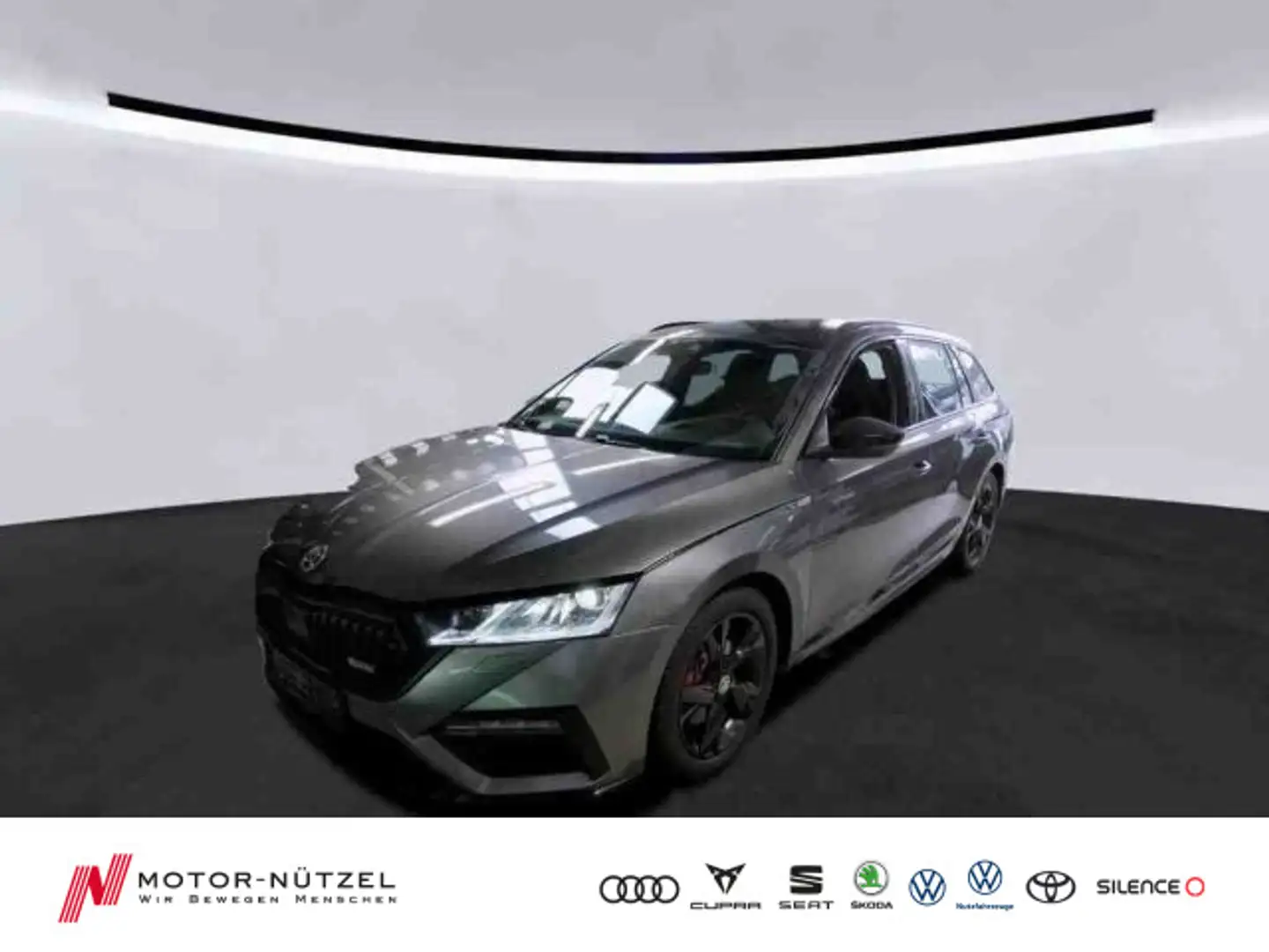 Skoda Octavia Combi RS 2.0 TDI DSG MATRIX+NAVI+ACC+AHK Grau - 1
