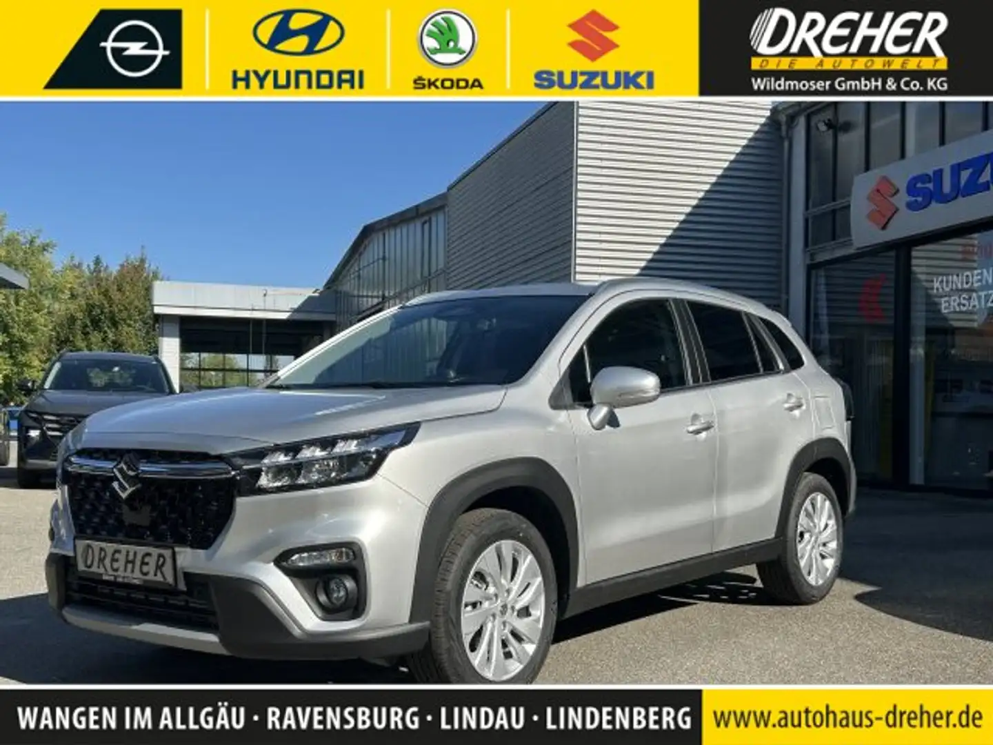 Suzuki SX4 S-Cross S-Cross TOP-DEAL COMFORT/MildHybrid/NAVI/ACC/usw Argent - 1