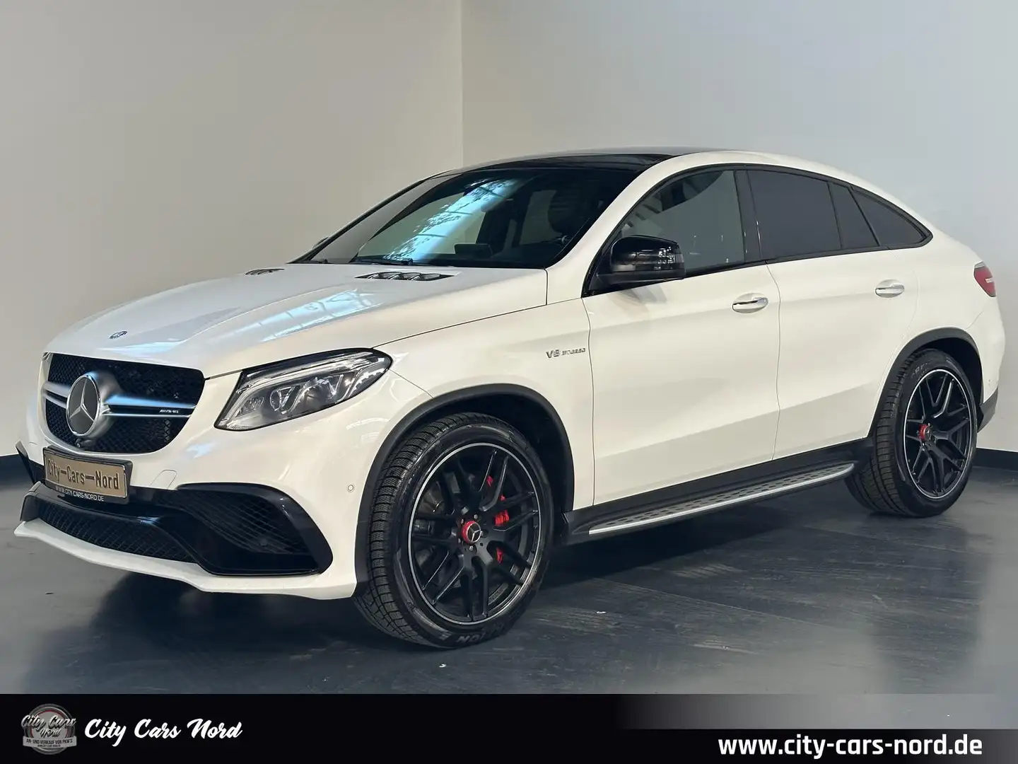 Mercedes-Benz GLE 63 AMG S COUPE B&O-PANO-FOND-360-CARBON-ST.HZ Blanc - 1