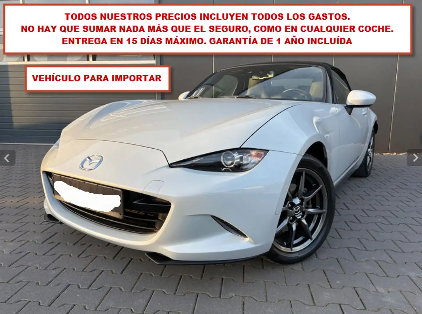 Mazda MX-5 RF 1.5 Skyactiv-G Zenith Sport Blanco - 1