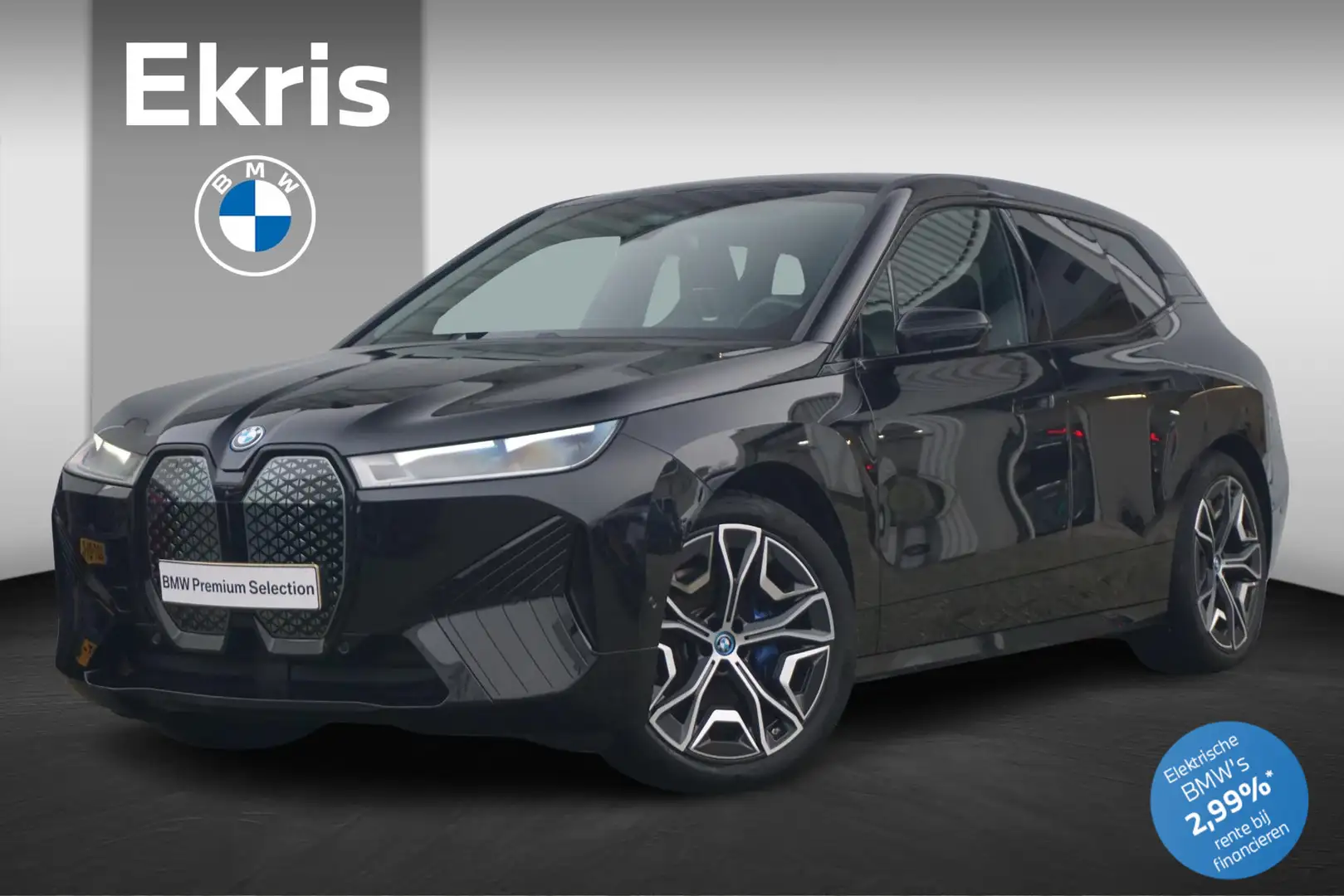 BMW iX xDrive40 High Executive Sportpakket 22'' / Laserli Zwart - 1
