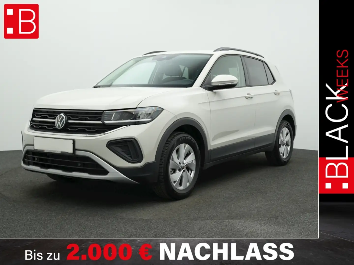 Volkswagen T-Cross 1.0 TSI Life AHK NAVI KAMERA Grau - 1