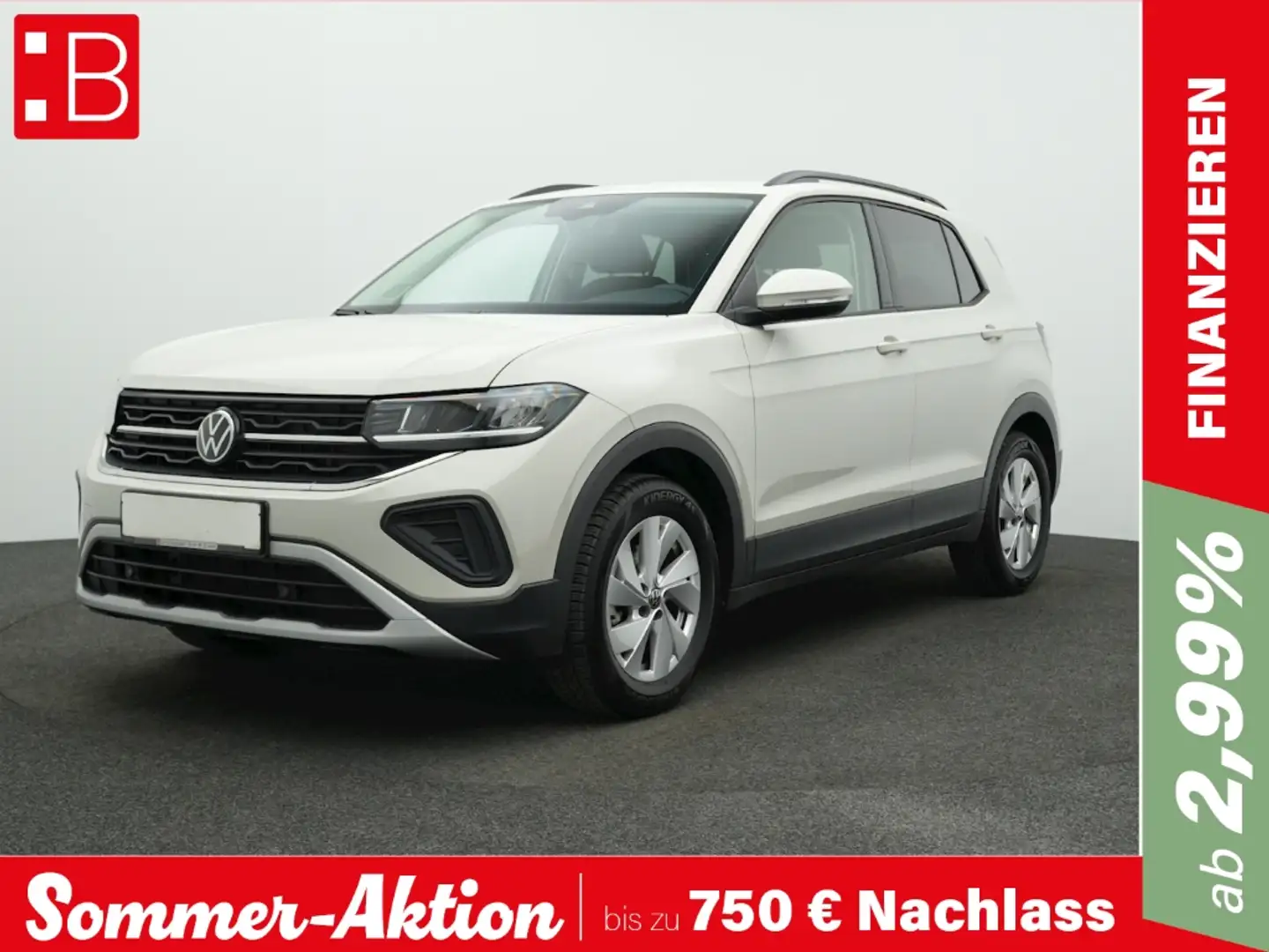 Volkswagen T-Cross 1.0 TSI Life AHK NAVI KAMERA Grau - 1