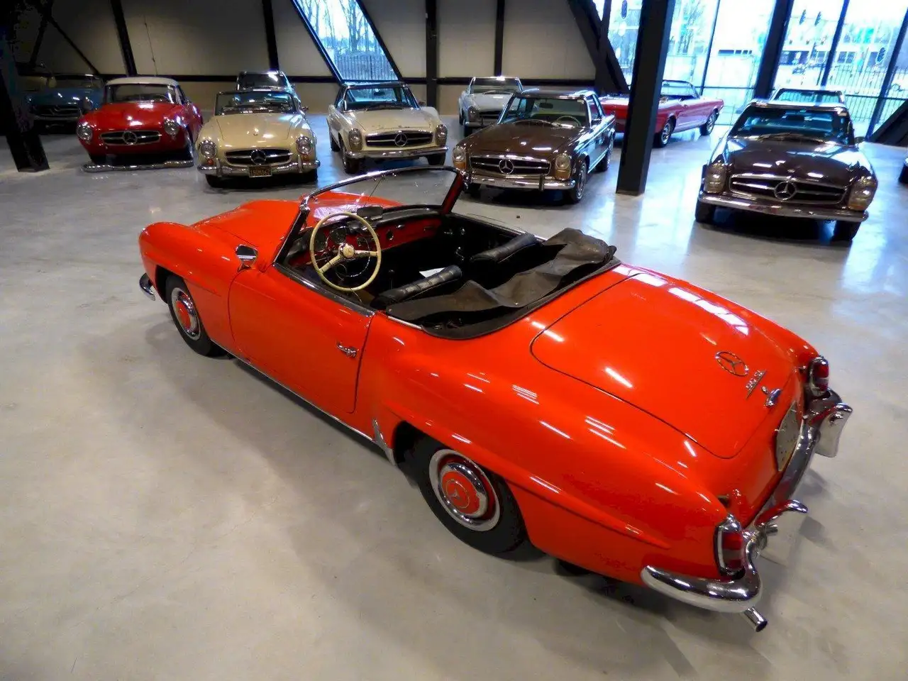 Mercedes-Benz 190 W121 190SL Cabriolet, foto 12