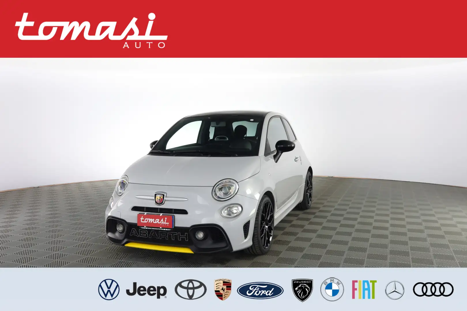 Abarth 595 1.4 Turbo T-Jet 145 CV Gris - 1