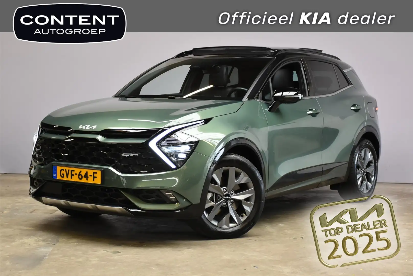 Kia Sportage 1.6 T-GDi 230pk Hybrid AT6 GT-PlusLine Vert - 1