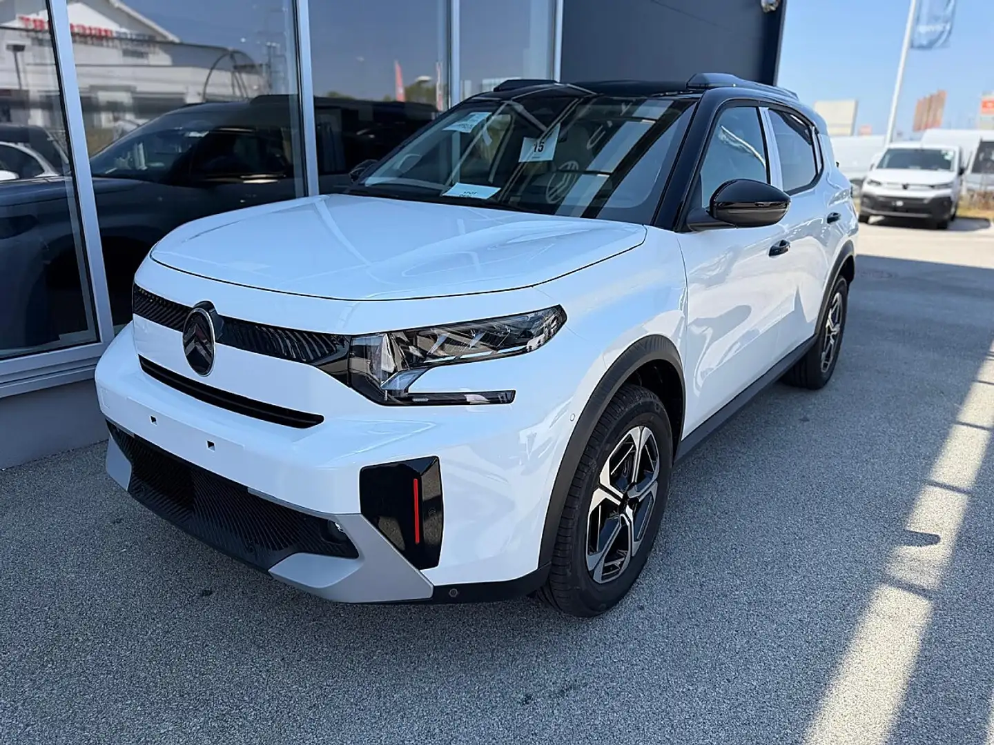 Citroen C3 Aircross Hybrid mHEV 145 Max ë-DSC6 Weiß - 1