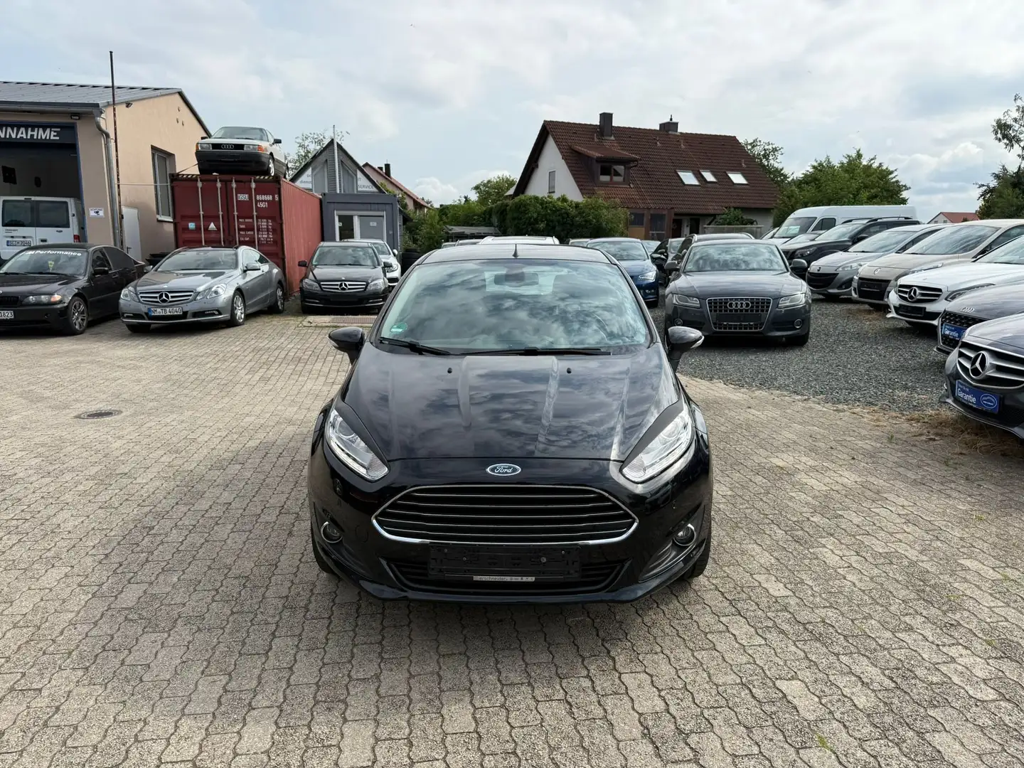 Ford Fiesta Titanium Klimauto Sitzheiz Zwart - 1