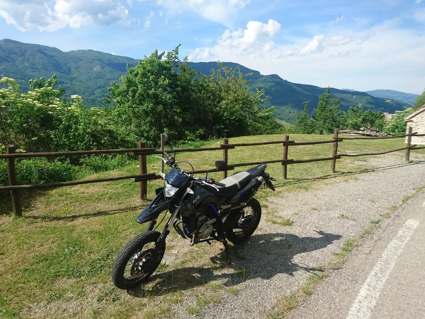 Yamaha WR 125 X Bleu - 1