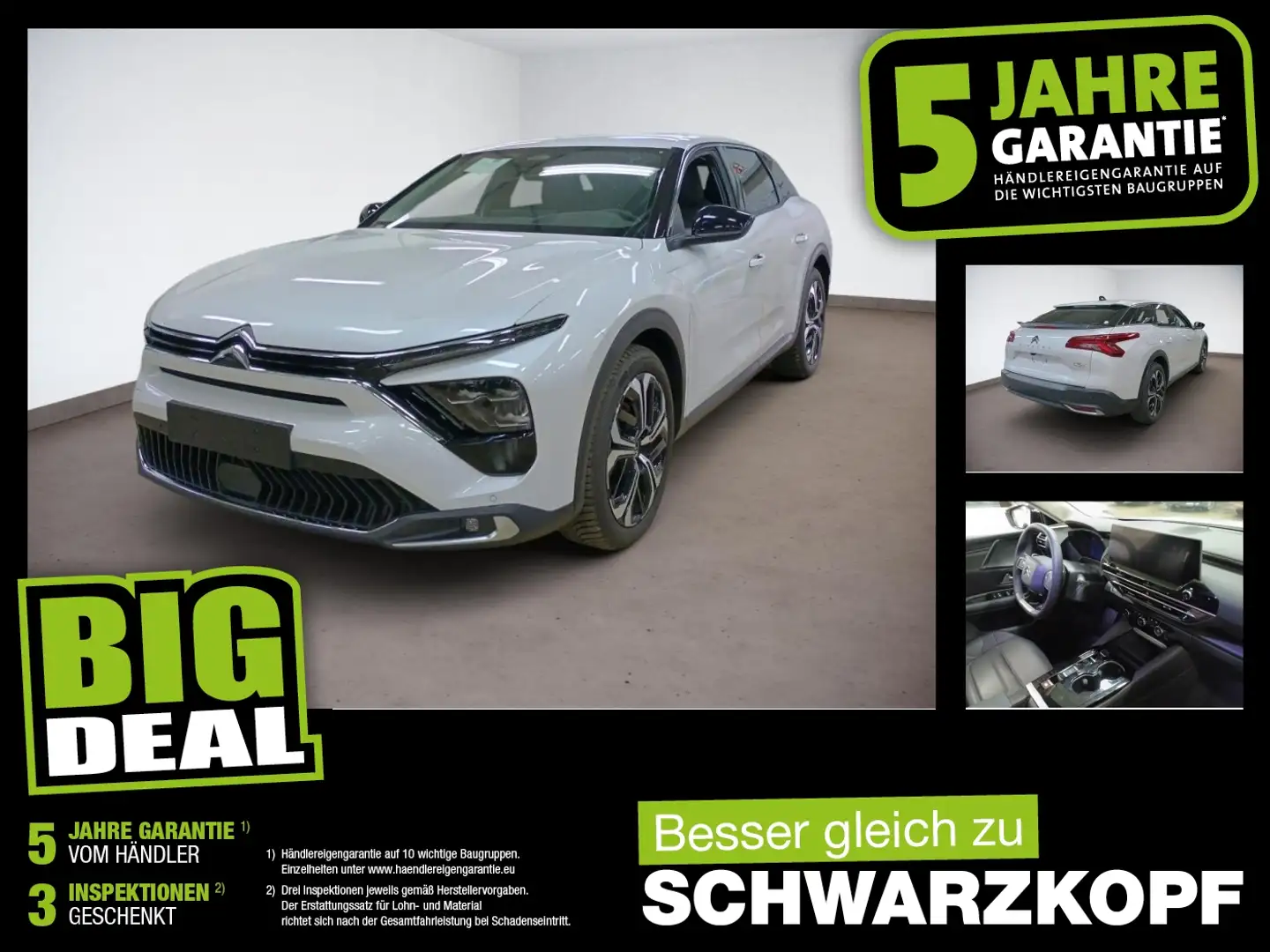 Citroen C5 X 1.2 PureTech 130 Fin. ab 2,99% Navi+2xKlima Weiß - 1